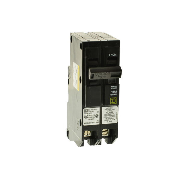 Schneider Electric QO230PLILC Mini circuit breaker, QO, 30A, 2 pole, 120/240VAC, 10kA, plug in, Powerlink, load shedding