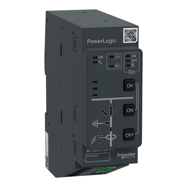 Schneider Electric EMS59201 PowerLogic SC150 CT-LPVT/VT: Switch controller, 1/5 A, LPVT/VT sensors