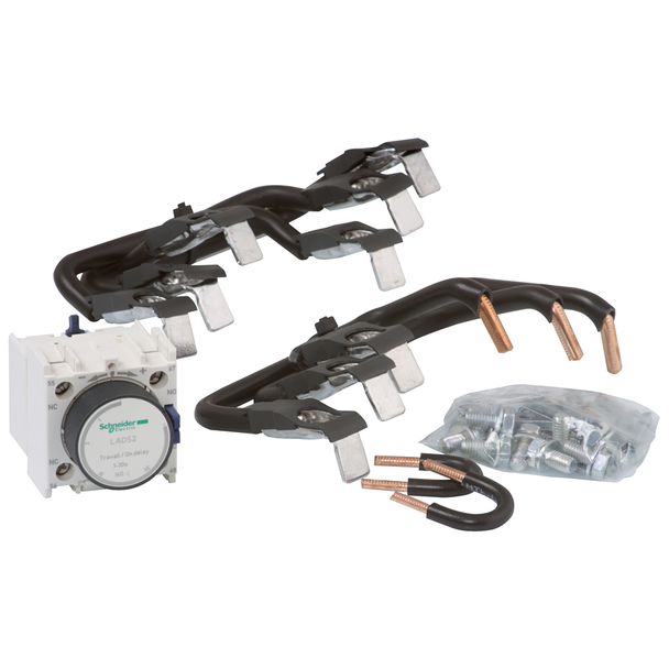 Schneider Electric LA9D8017 Kit for star delta starter assembling, for 3 x contactors LC1D80, with timer block