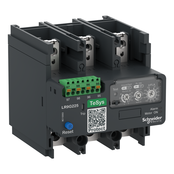 Schneider Electric LR9G115 Electronic thermal overload relay,TeSys Giga,28-115 A,class 5E-30E,push-in control connection