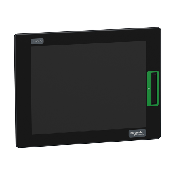 Schneider Electric HMIDM6600TM 12.1 Display module, Harmony P6, XGA, 16M colors, Analog Multi Touch (2 points), Front USB A/micro-B