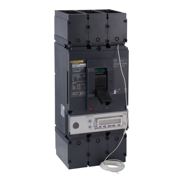 Schneider Electric LJL36400U53X Circuit breaker, PowerPacT L, 400A, 3 pole, 600VAC, 25kA, lugs, MicroLogic 5.3E, 80%