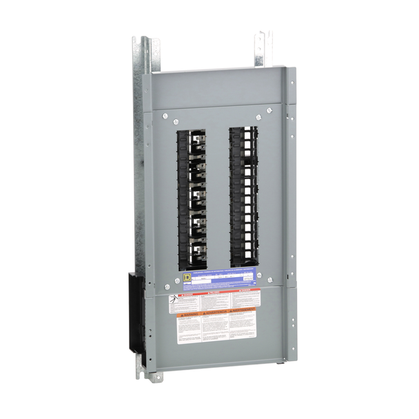 Schneider Electric NQ430L2 Panelboard interior, NQ, main lugs, 225A, Al bus, 30 pole spaces, 3 phase, 4 wire, 240VAC, 48VDC