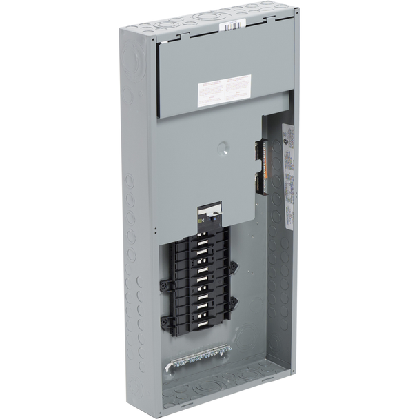 Schneider Electric QO324MB100RB Load center, QO, 3 phase, 24 spaces, 24 circuits, 100A convertible main breaker, NEMA3R