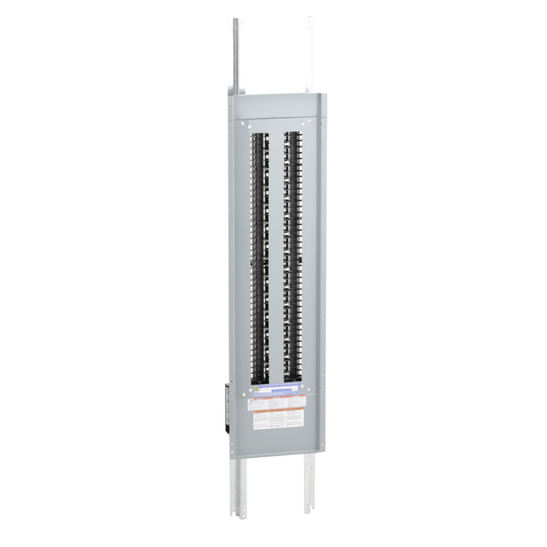 Schneider Electric NQ484L4C Panelboard interior, NQ, main lugs, 400A, Cu bus, 84 pole spaces, 3 phase, 4 wire, 240VAC, 48VDC