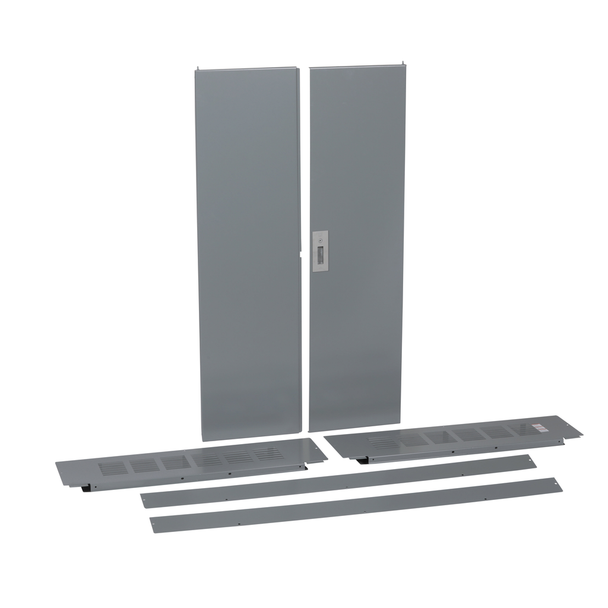 Schneider Electric HCR86TSD Trim front, I-Line Panelboard, HCR-U, surface mount, w/door, 44in W x 86in H