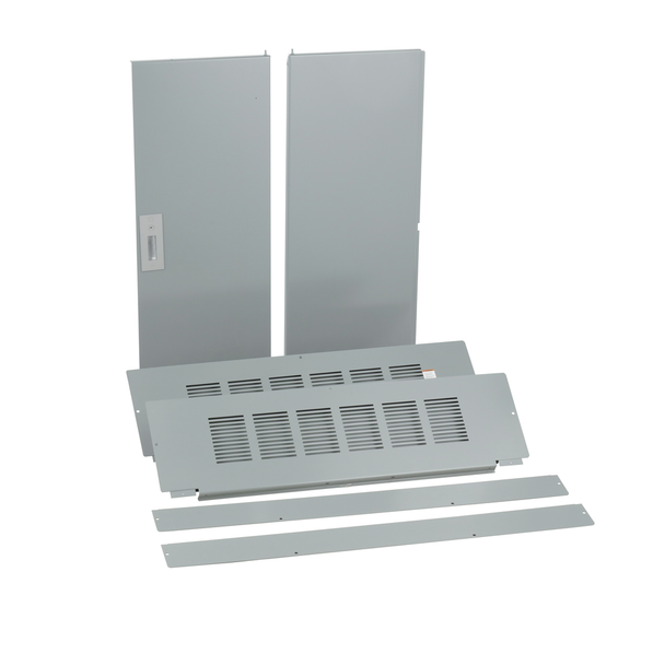 Schneider Electric HCW68TSD Trim front, I-Line Panelboard, HCP, surface mount, 4 pcs, w/door, 42in W x 68in H