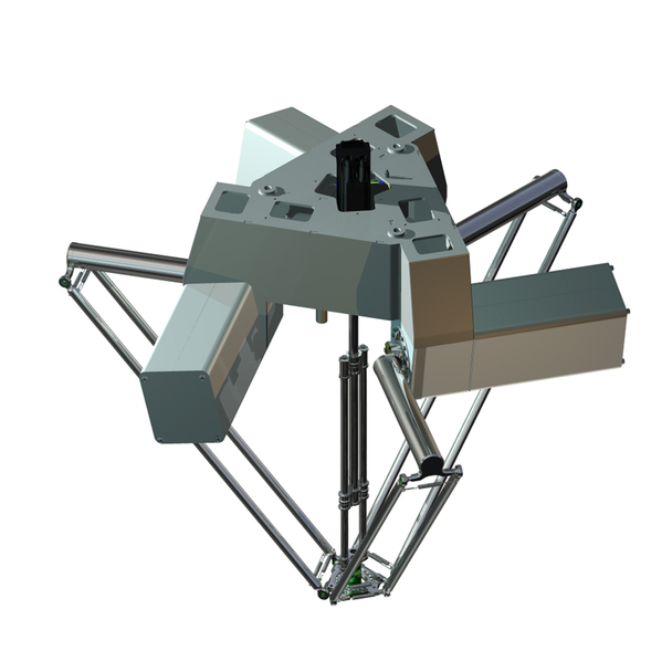 Schneider Electric VRKP4S0FWF00000 Delta 3 robot, P4, 3-5 axis, 15 kg permissible load, 0-1200 mm working envelop