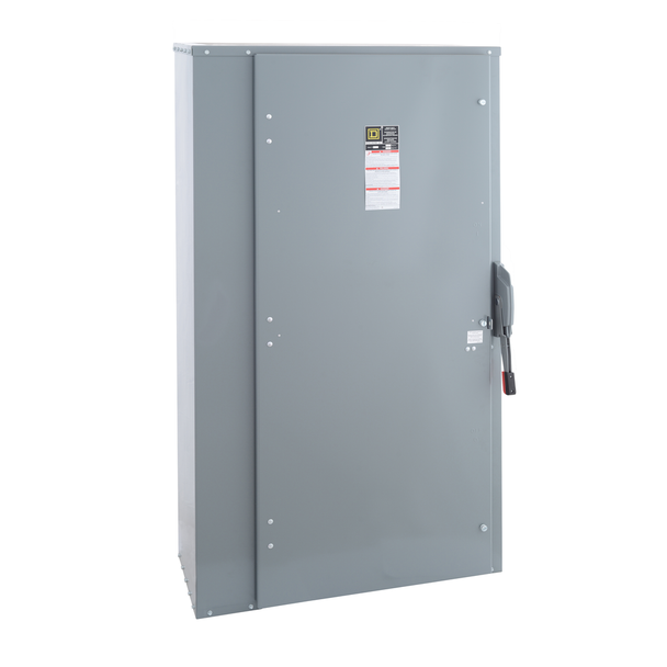 Schneider Electric HU368 Safety switch, heavy duty, non fusible, 1200A, 3 wire, 3 pole, 500HP, 600V AC/DC, NEMA 1