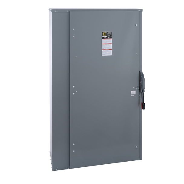 Schneider Electric HU267AWK Safety switch, heavy duty, non fusible, 700A, 2 pole, 50hp, 600VAC/DC, NEMA 12