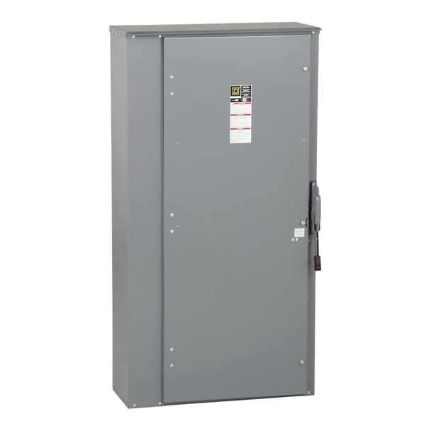 Schneider Electric H327NR Safety switch, heavy duty, fusible, 800A, 4 wire, 3 pole, 1 neutral, 250hp, 240VAC/250VDC, NEMA 3R