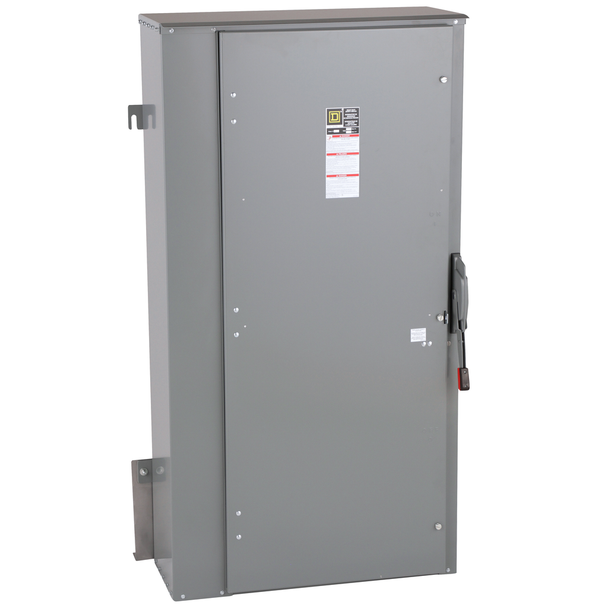 Schneider Electric HU367AWK Safety switch, heavy duty, non fusible, 700A, 3 pole, 500HP, 600V AC/DC, NEMA 12