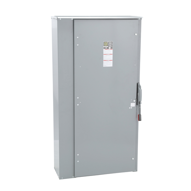 Schneider Electric H367NR Safety switch, heavy duty, fusible, 800A, 4 wire, 3 pole, 1 neutral, 500hp, 600VAC/DC, NEMA 3R