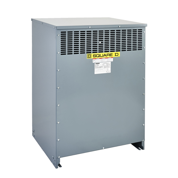 Schneider Electric EX112T3HFCUNLP Transformer, dry type, DOE 2016, 112.5kVA, 3 phase, 480V delta primary, 208Y/120V secondary, 22K, 115C rise, Cu, K13