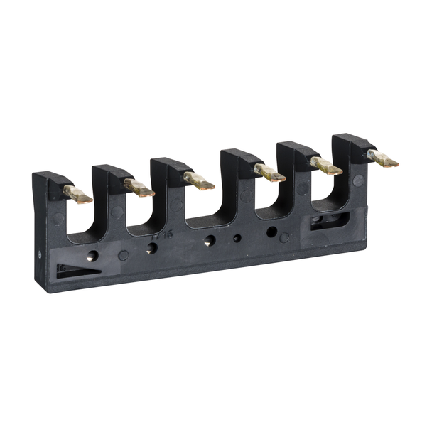 Schneider Electric LAD9V12 Set of power connections, parallel busbar, for 3P reversing contactors assembly, LC1D09-D38 spring terminals