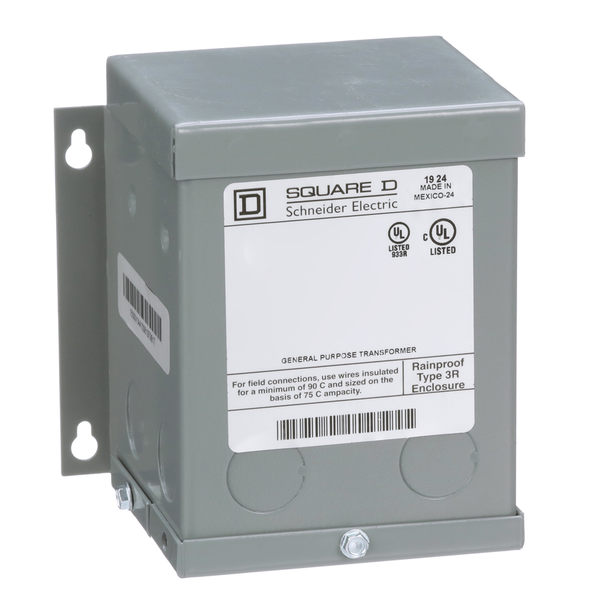 Schneider Electric 150SV46A Transformer, buck boost, encapsulated, 0.15kVA, 1 phase, 120x240V primary, 16/32V secondary, NEMA 3R, 55C rise