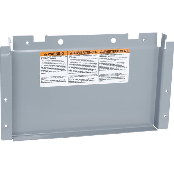 Schneider Electric NFRPLML1 Panelboard accessory, NF, cover, main lug, 125A