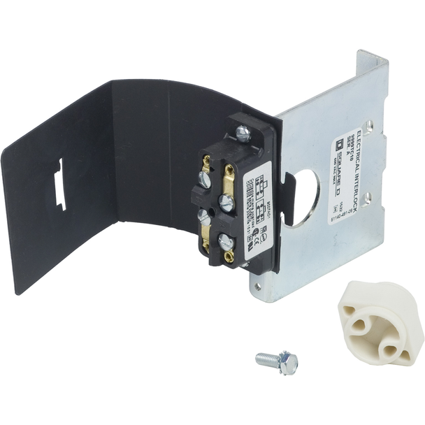 Schneider Electric 9999TC20 Disconnect mechanism, flange mounted, disconnect switch auxiliary contact kit, 10A, 2 pole, DPDT