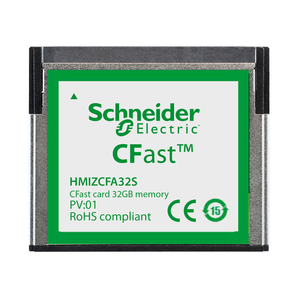 Schneider Electric HMIZCFA32S Memory cartridge, Harmony GTU, CFast card 32 GB system