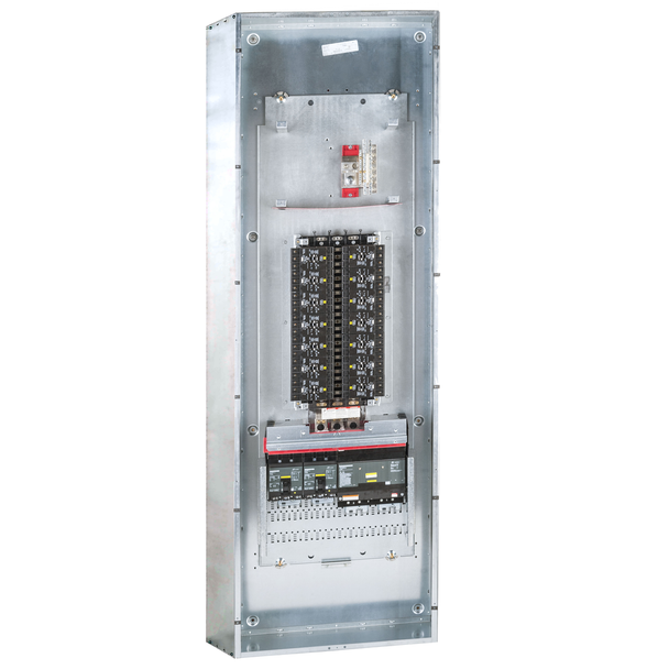 Schneider Electric CP18864N4Q2C Panelboard, I-Line, 400A, 3 phase, 225A NQ lighting section with 42 circuits, Cu bus