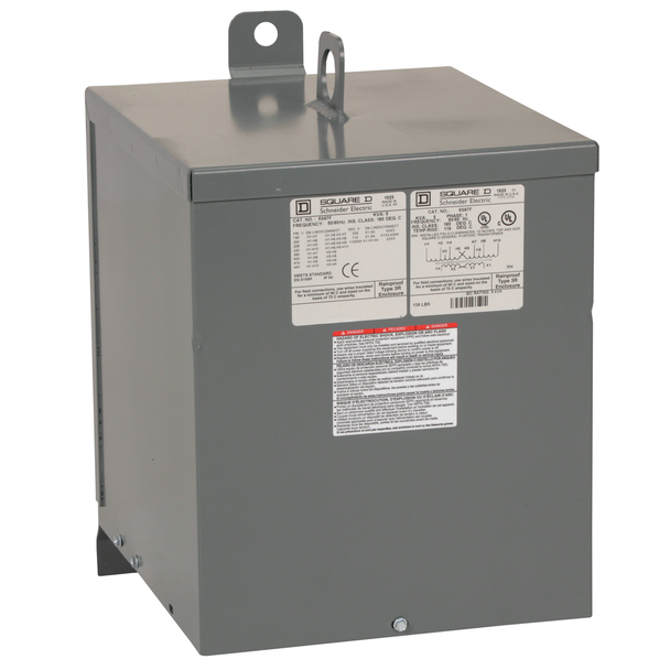 Schneider Electric 5S67F Transformer, dry type, encapsulated, 5kVA, 1 phase, multiple voltages, 13B, 115C rise