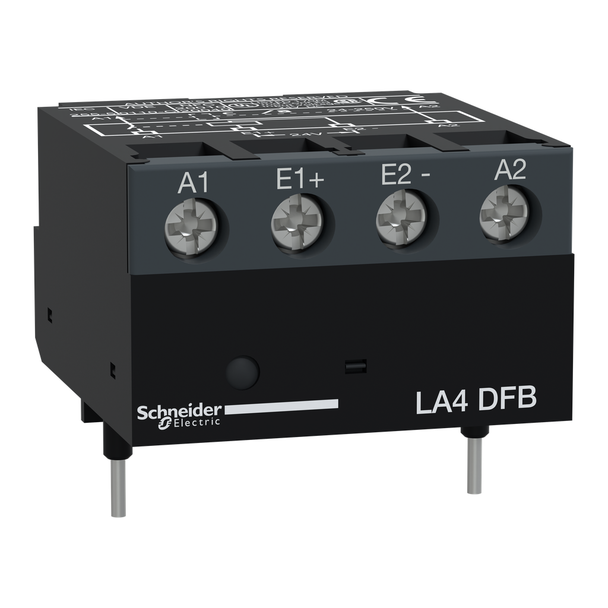 Schneider Electric LA4DWB TeSys Deca - interface amplifier module - solid state - 24V DC/250V AC