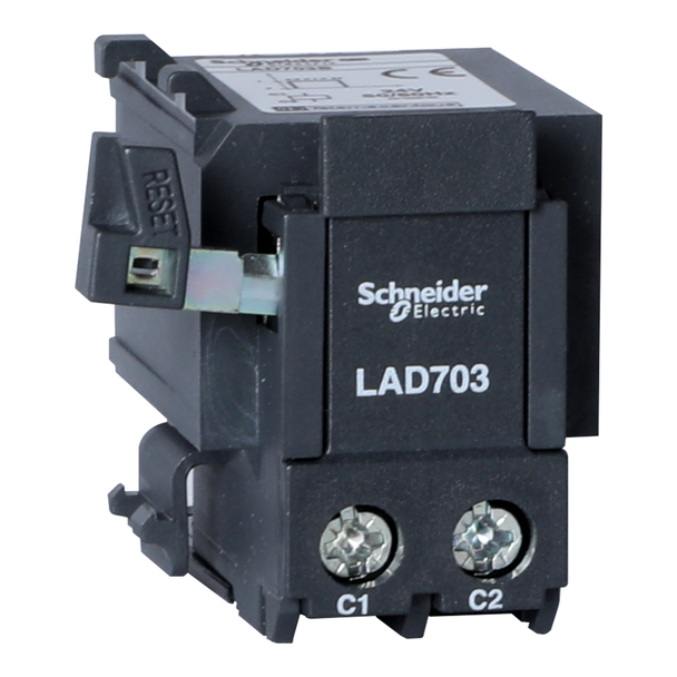 Schneider Electric LAD703M TeSys Deca thermal overload relays - remote electrical stop - 220...230 V DC/AC