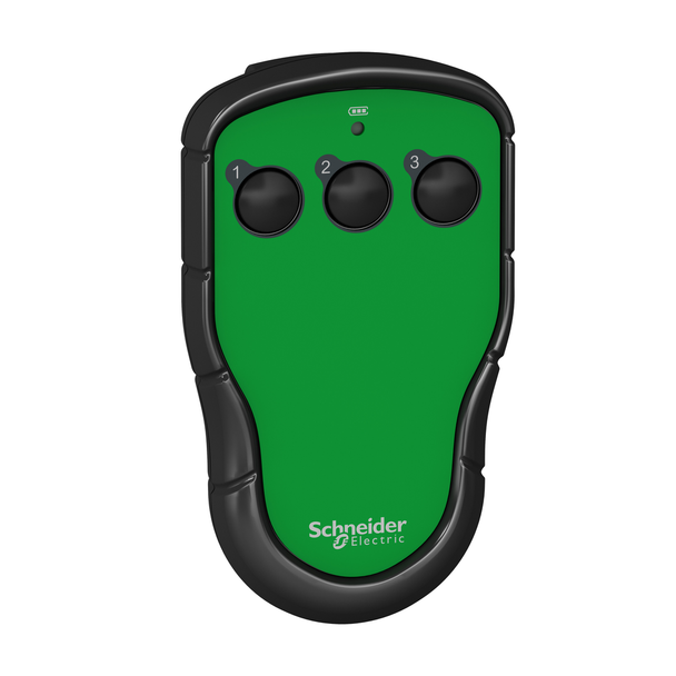 Schneider Electric ZART03 Hand-held remote control, Harmony Pocket Remote, 3 single-step push buttons