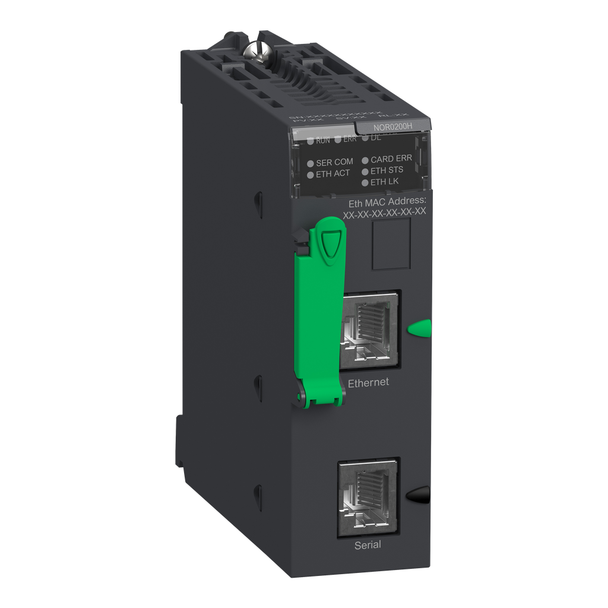 Schneider Electric BMXNOR0200H communication module, Modicon M340, IEC 60870-5-101/104, DNP3, for severe environments