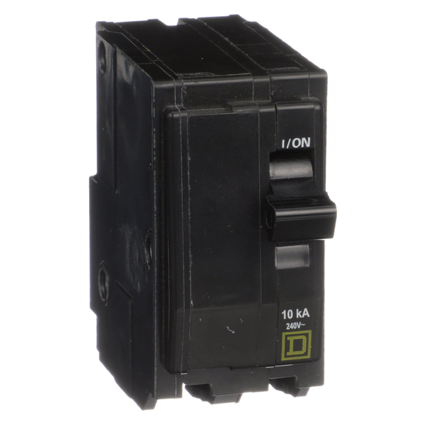 Schneider Electric QO2205237 Mini circuit breaker, QO, 20A, 2 pole, 120/240VAC, 10kA, plug in, ring