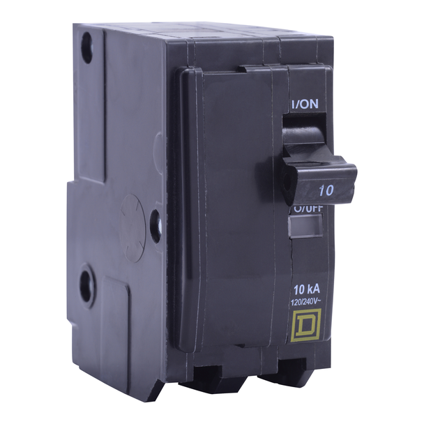 Schneider Electric QO230HID Mini circuit breaker, QO, 30A, 2 pole, 120/240VAC, 10kA, plug in, high density discharge