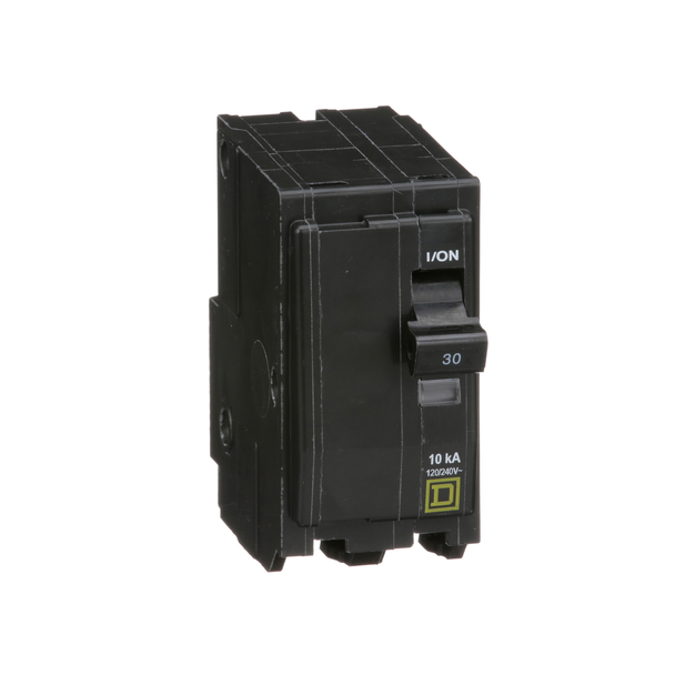 Schneider Electric QO230 Mini circuit breaker, QO, 30A, 2 pole, 120/240VAC, 10kA, plug in