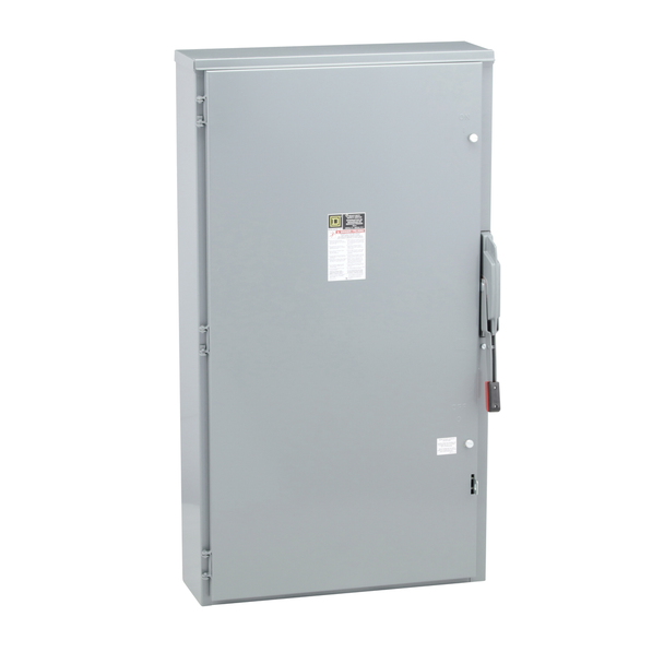 Schneider Electric CHU366R Safety switch, heavy duty, non fusible, 600A, 600VAC/VDC, 3 poles, 500HP, NEMA 3R