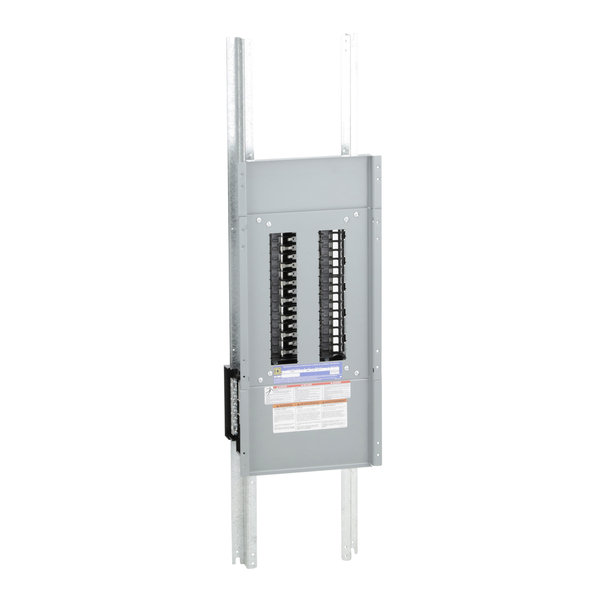 Schneider Electric NQ30L4 Panelboard interior, NQ, main lugs, 400A, Al bus, 30 pole spaces, 1 phase, 3 wire, 240VAC, 48VDC