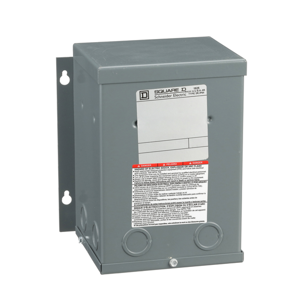 Schneider Electric 1S51F Transformer, dry type, encapsulated, 1kVA, 1 phase, 600V primary, 120/240V secondary, 7A, 115C rise