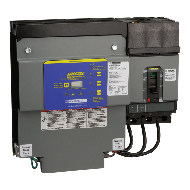 Schneider Electric HL2IMA16C Surge protection device, Surgelogic, HL, 160kA, 208Y/120 VAC, 3 phase, 4 wire, SPD type 2