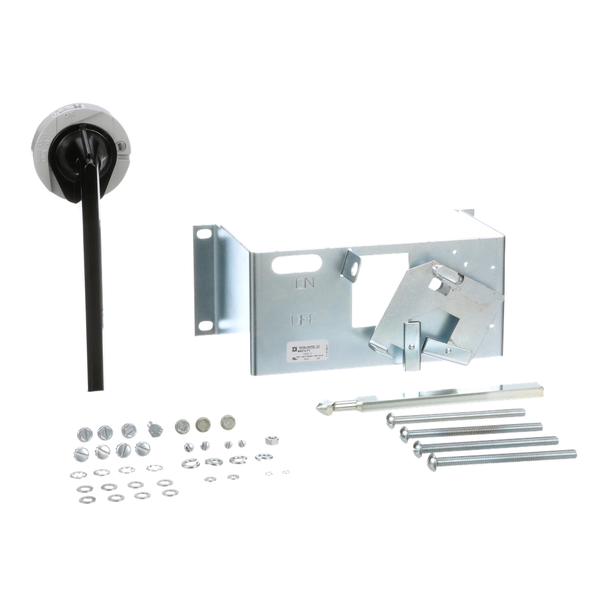 Schneider Electric 9421LT1 Circuit Breaker Mechanism, rotary handle, 1200A mechanism, 8 inch handle, standard shaft, MEL, MXL, MAL, MHL breakers