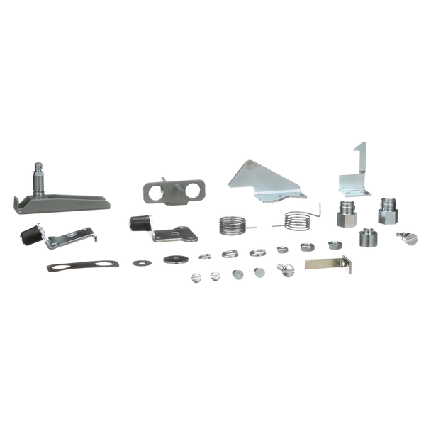 Schneider Electric 9423M4 Operating mechanisms, door closing mechanism, two point, roller latch, for NEMA 4 and 12 enclosures, hinge on left