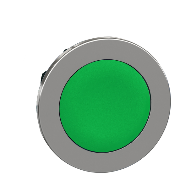 Schneider Electric ZB4FH03 Head for non illuminated push button, Harmony XB4, flush mounted green flush caps pushbutton push