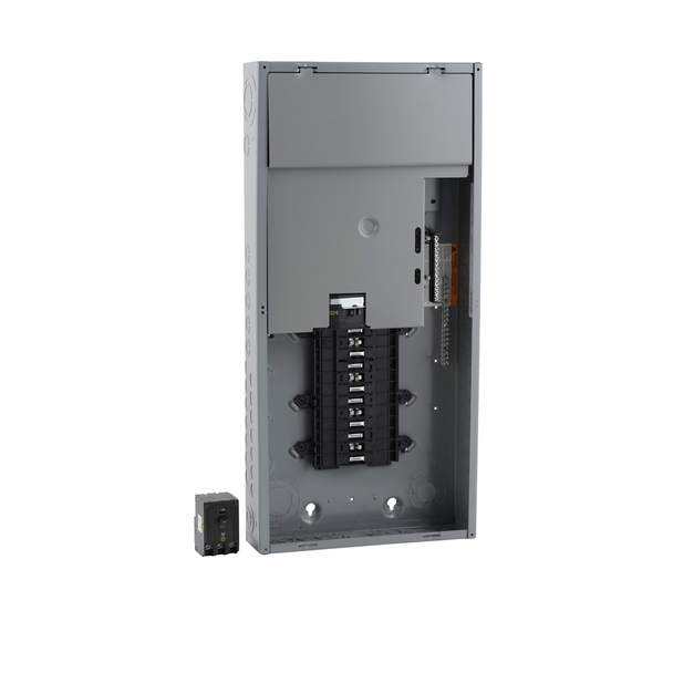 Schneider Electric QO324MB60 Load center, QO, 3 phase, 24 spaces, 29 circuits, 60A main breaker, NEMA1, gnd bar, UL