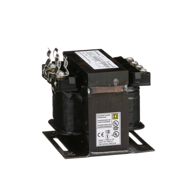 Schneider Electric 9070T150D1SF41 Transformer, Type T, industrial control, 150VA, 1 phase, 240x480V primary, 120V secondary, 55C rise