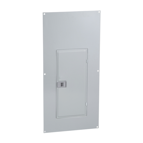 Schneider Electric QOC30US Replacement cover, QO, for 30 space load center, surface, gray