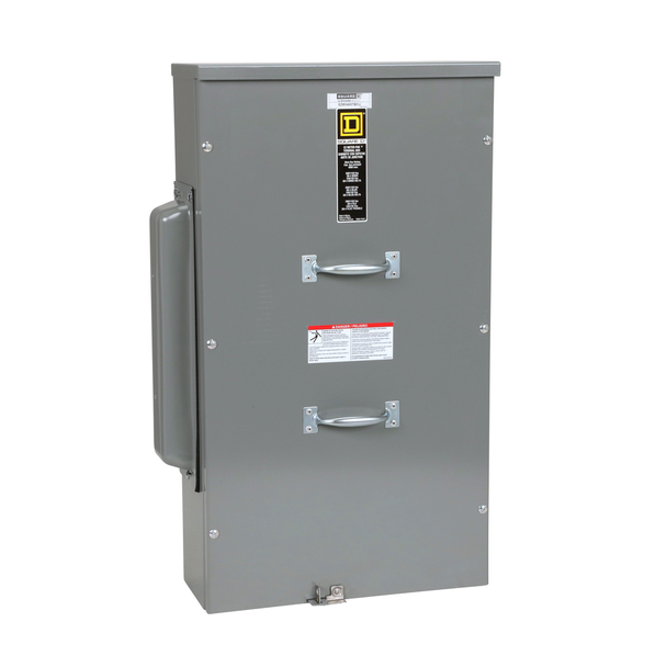 Schneider Electric EZM3400TBCU Main lugs unit, EZ Meter-Pak, 400A, 240VAC max, 3ph/4W, 800A bus, OH/UG, Type 3R, Cu bus