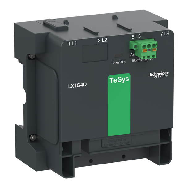 Schneider Electric LX1G4QKUEN Control module,TeSys Giga,100-250V AC/DC,for LC1G115-225/4P standard version