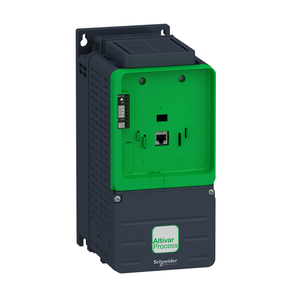 Schneider Electric ATV930U15N4ZU variable speed drive, Altivar Process ATV900, ATV930, 2hp, 380 to 480V, cabinet Integration, IP20, for US