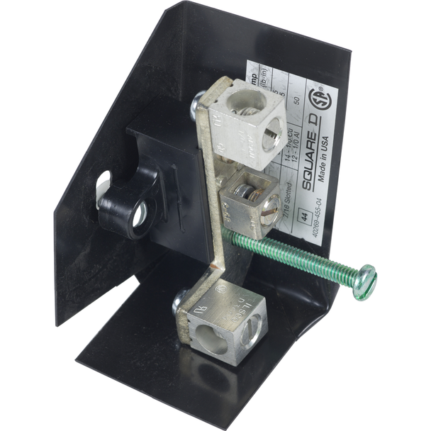 Schneider Electric 100SNA Safety switch solid neutral assembly, Square D, copper/aluminium, max 100A rated