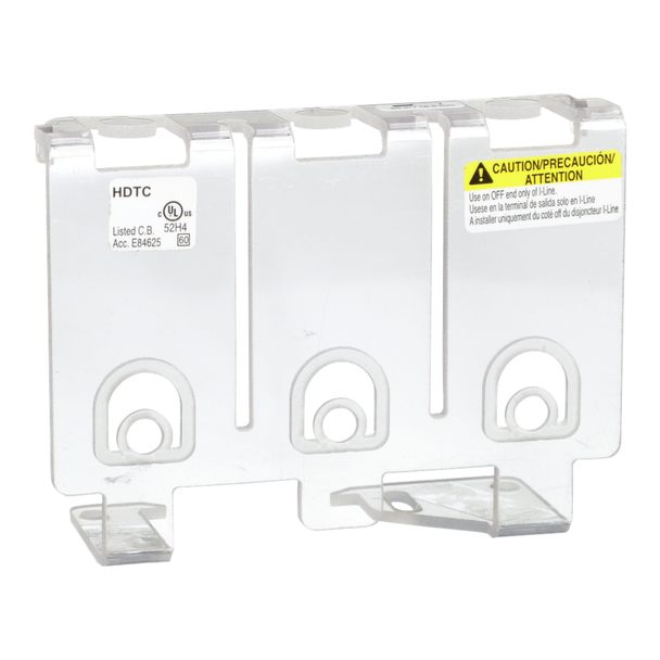 Schneider Electric HDTC Panelboard accessory, I-Line, terminal cover, 600V AC/DC, circuit breaker, H-frame