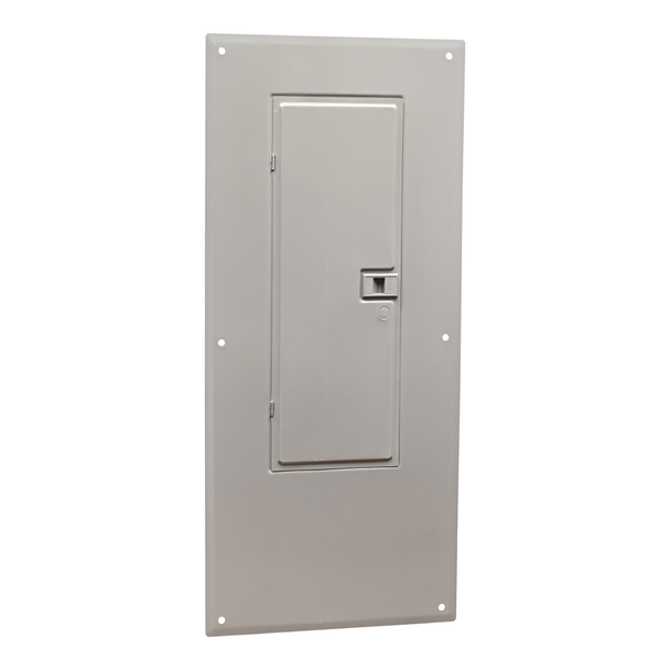 Schneider Electric QOC402UC Replacement cover, QO, for 40 space load center, combination flush and surface, gray