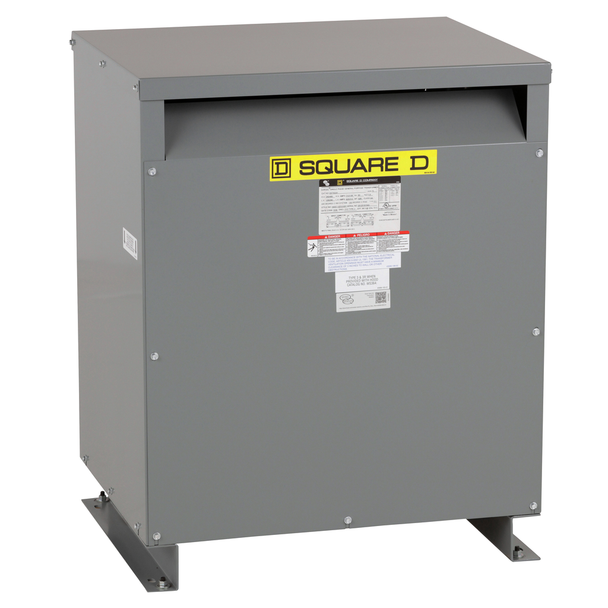 Schneider Electric EE75S3H Transformer, dry type, DOE 2016, 75kVA, 1 phase, 240x480V primary, 120/240V secondary, 21D, 150C rise