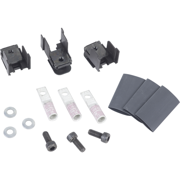 Schneider Electric CYA150JD Connection accessory, PowerPacT J, unit mount, mechanical lug kit, 150A, 3 pole, copper